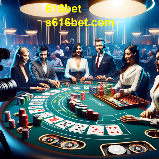 Descubra a Emoção dos Jogos com Live Dealers no 616bet